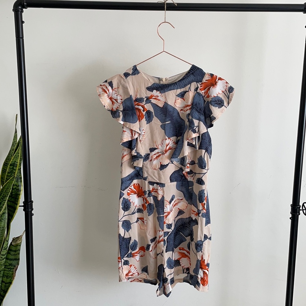 Missguided Floral Romper